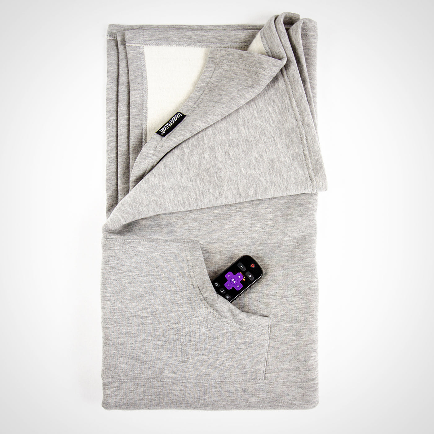 HoodiePillow® Blanket with Pocket