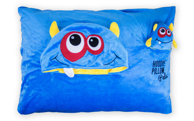 HoodiePillow® Pals - Pillowcase with Stuffed Animal
