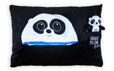 HoodiePillow® Pals - Pillowcase with Stuffed Animal