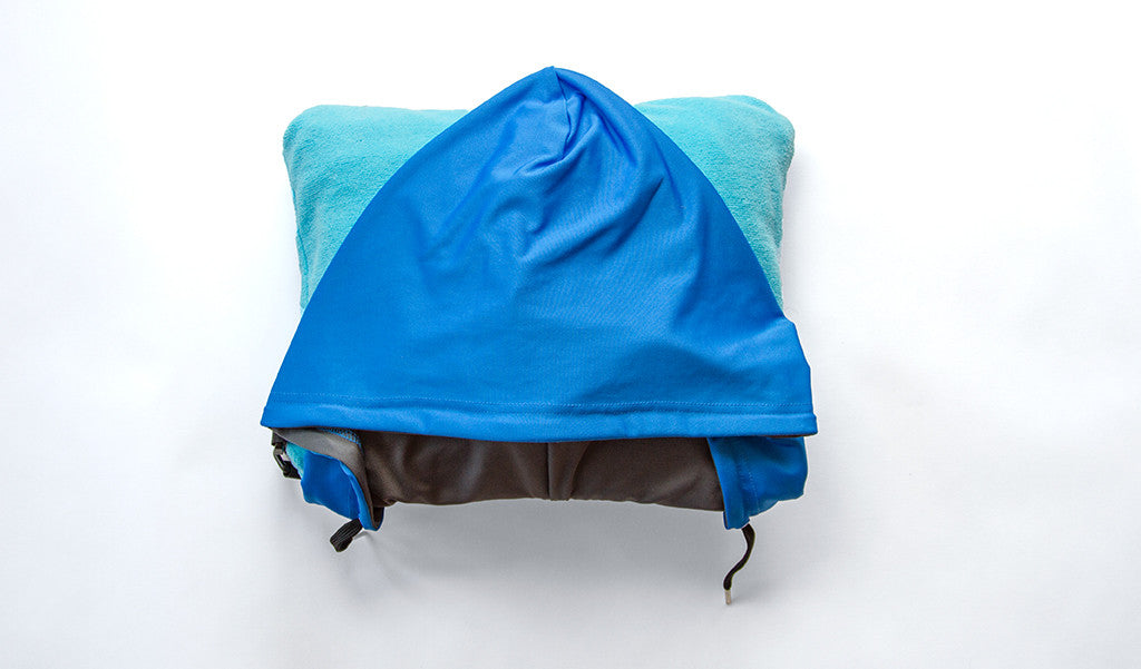 HoodiePillow 5-in-1 Beach Towel - HoodiePillow® Brand Pillowcase and Hooded Travel Pillow
 - 6