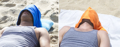 HoodiePillow 5-in-1 Beach Towel - HoodiePillow® Brand Pillowcase and Hooded Travel Pillow
 - 10