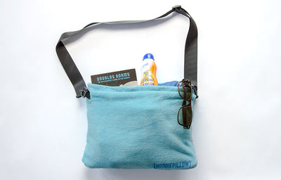 HoodiePillow 5-in-1 Beach Towel - HoodiePillow® Brand Pillowcase and Hooded Travel Pillow
 - 5